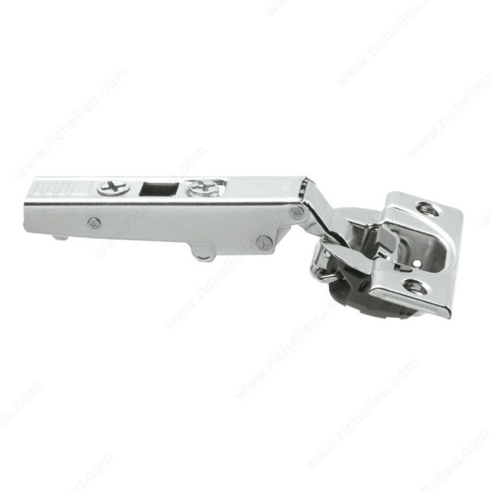 Frameless Cabinet Hinges (w./ plates) (2-PK)