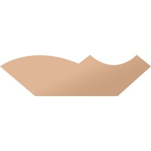 MDF – Crown Moulding (2-3/8″ x 3/4″) (8FT)